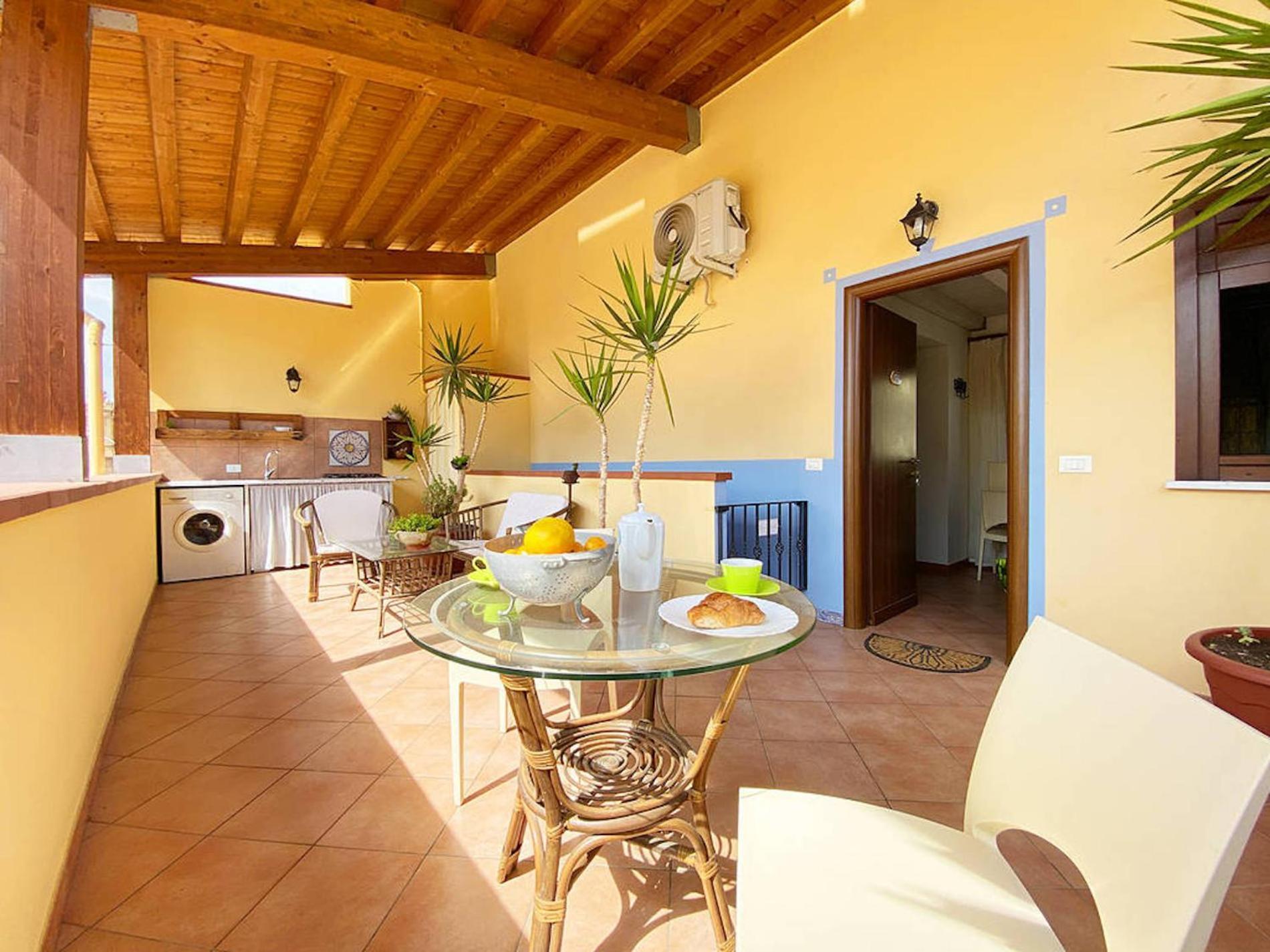 Solemar Sicilia - Casa Maria Apartment Santa Flavia Bagian luar foto