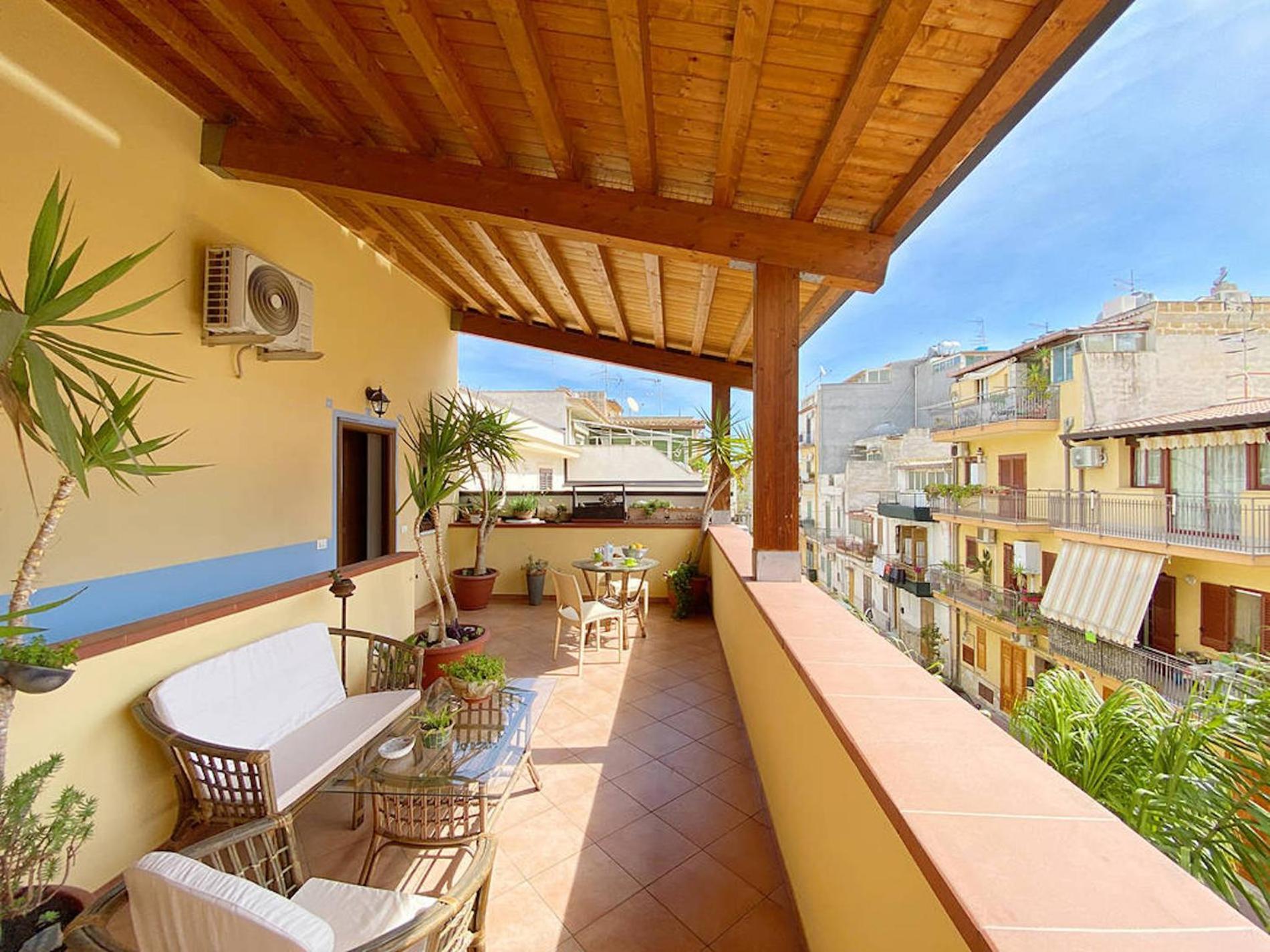 Solemar Sicilia - Casa Maria Apartment Santa Flavia Bagian luar foto